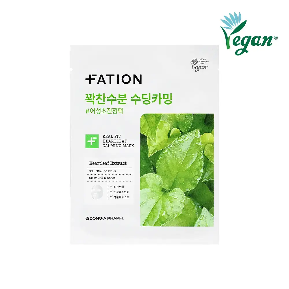 [진정] 파티온 리얼핏 어성초 카밍 마스크 1매